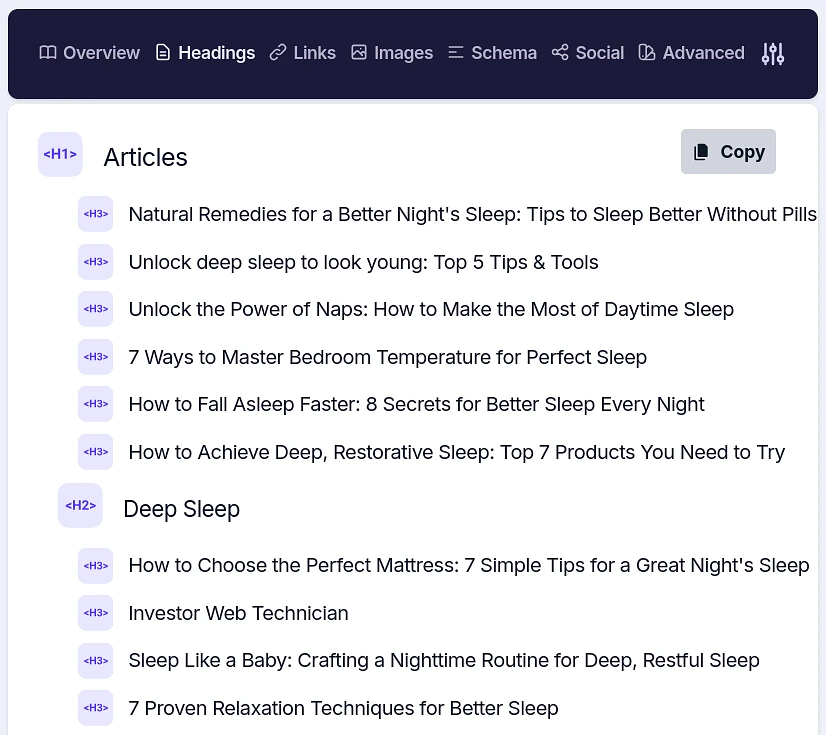 Before Fixing Heading Hierarchy for Accessibility