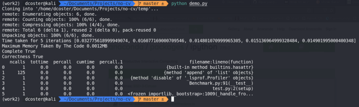 Oveall python code analysis