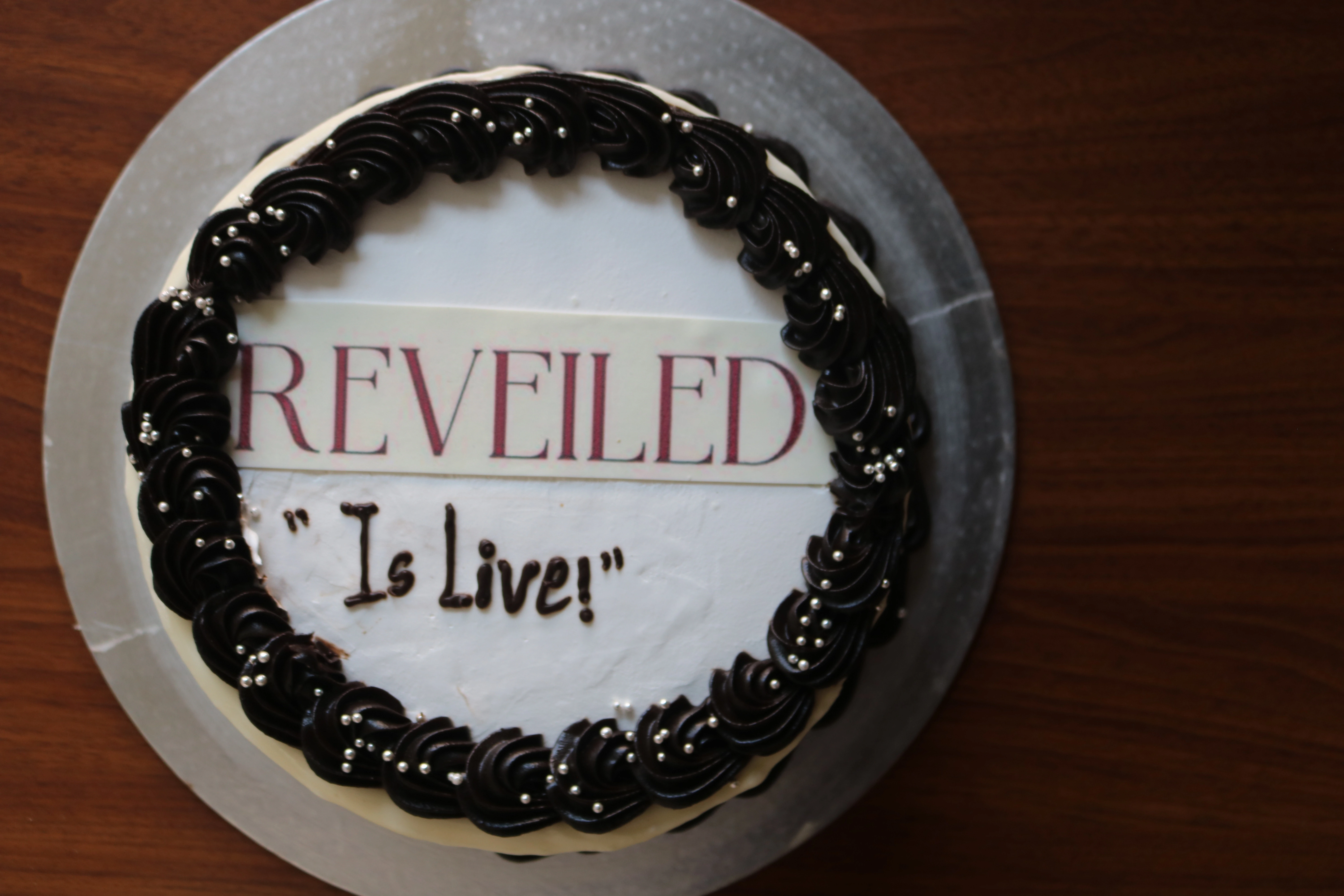 Reveiled is live celebration